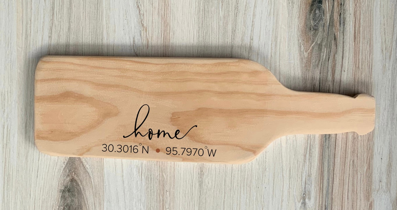 Wine Bottle Cutting/Serving Boards